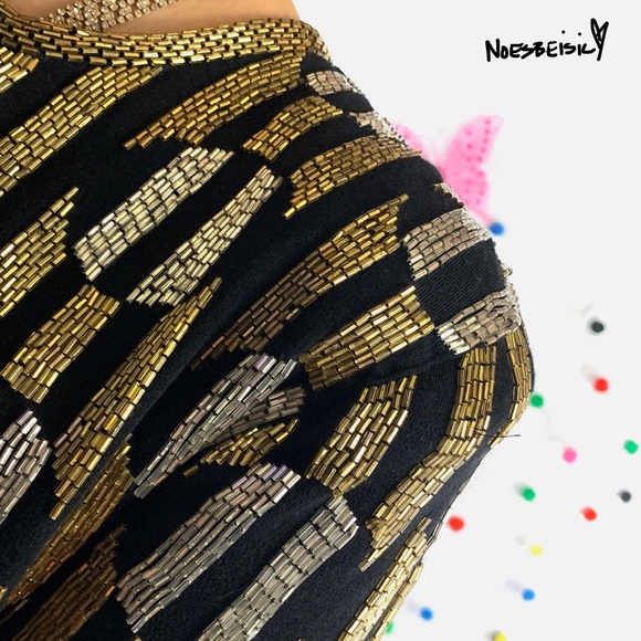 🚫SOLD•E✝️SY🚫 Adrienne Vittadini Sequin Blazer - Picture 3 of 6